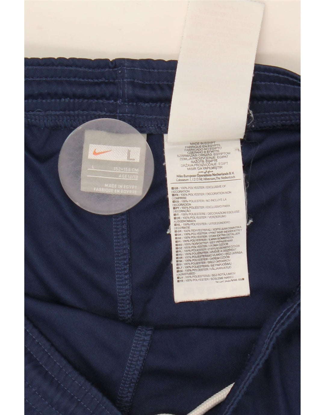 Nike drenge sportsshorts 12-13 år store marineblå polyester