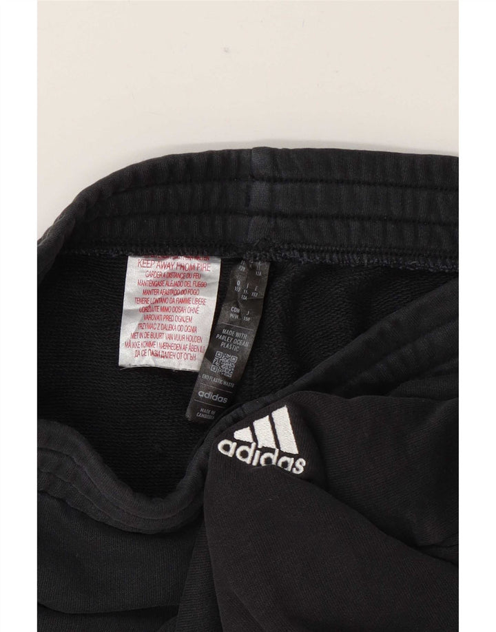 Adidas Boys Graphic Tracksuit Bukser 11-12 år Sort