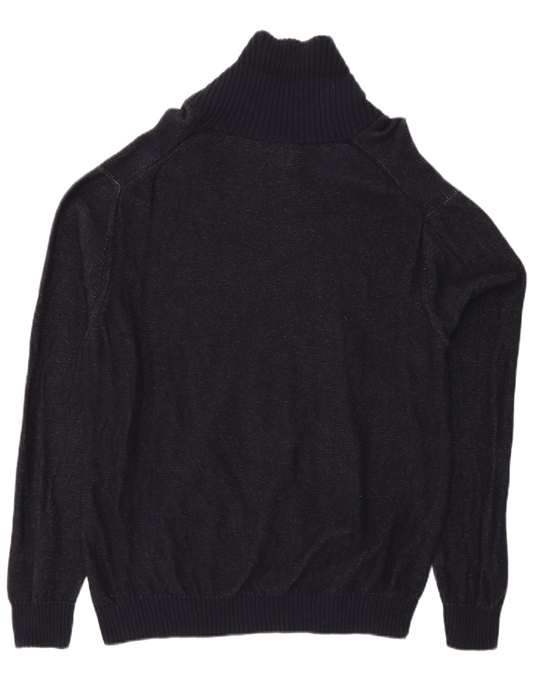CHAPS Herre Shawl Neck Sweater XL Navy Blue Flecked