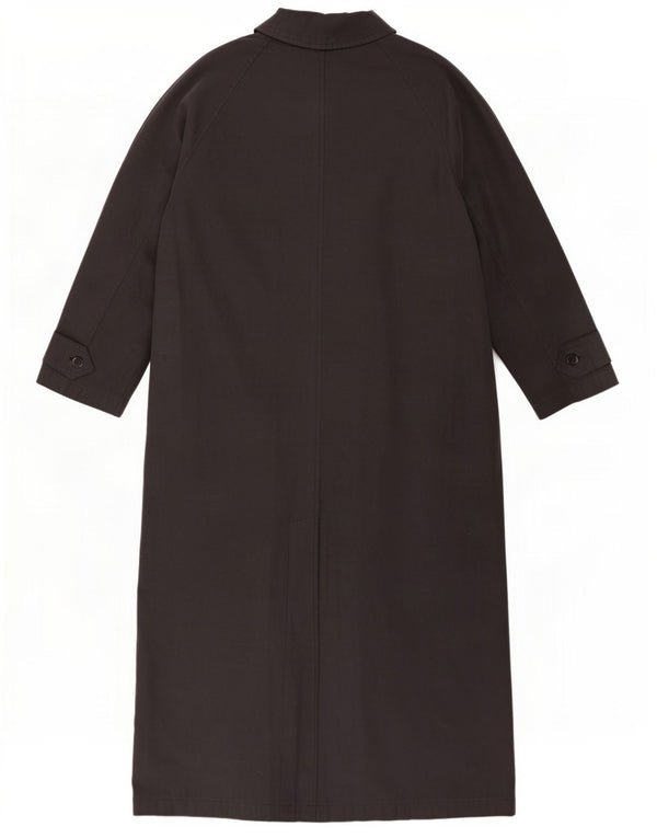 Hobbs Dame Oversized Trench Coat UK 10 Small Navy Blue Polyester