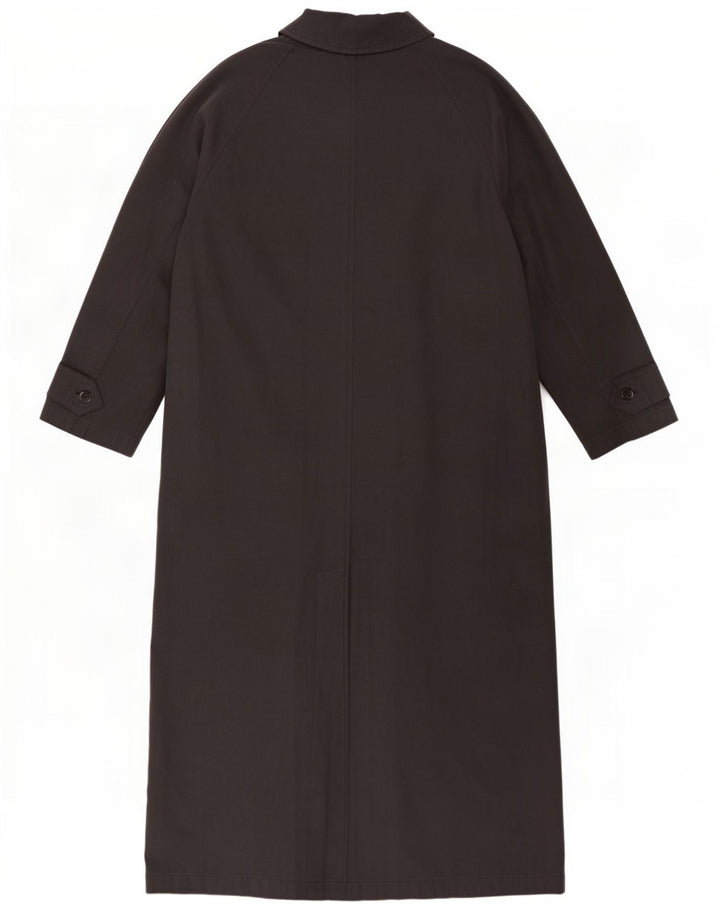 Hobbs Dame Oversized Trench Coat UK 10 Small Navy Blue Polyester