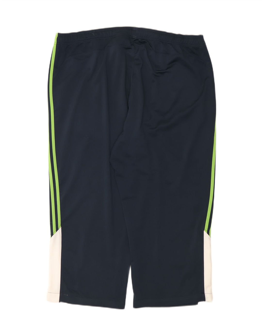 Adidas Herre Capri Træningsdragt Bukser 2XL Navy Blue Colourblock Polyester