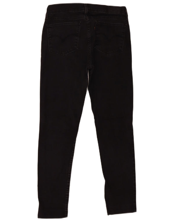 Levi's Dame Skinny Jeans W29 L27 Sort Bomuld