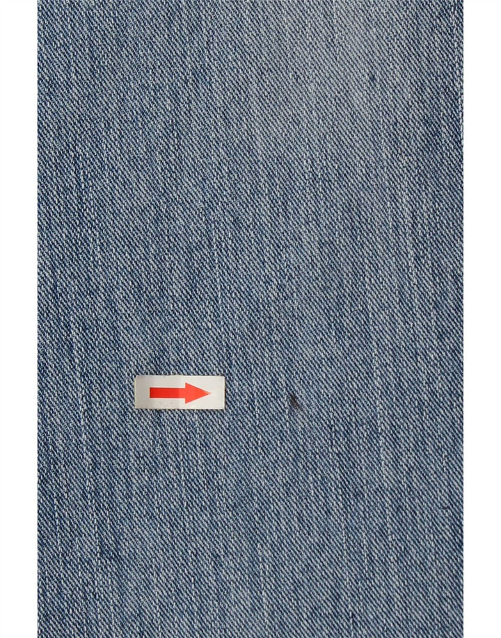 Vintage Dame Flared Jeans IT 40 Small W27 L31 Blå