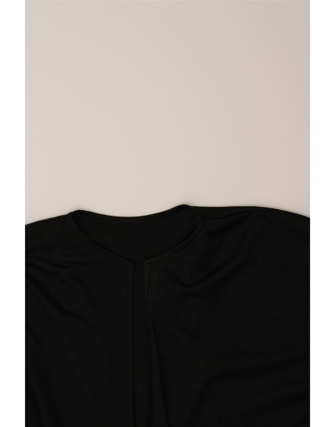 VINTAGE Womens 3/4 Sleeve Blouse Top UK 16 Large Black Vintage Vintage and Second-Hand Vintage from Messina Hembry 