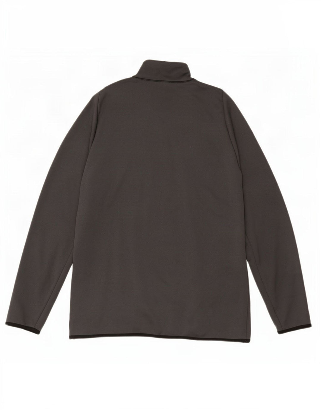 Nike Herre Dri Fit Pullover med lynlås-hals Træningsdragt Top Stor grå polyester