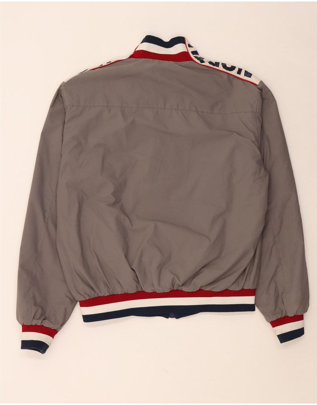 NORTH SAILS Herre grafisk bomberjakke UK 42 XL Grå Colourblock Polyamid