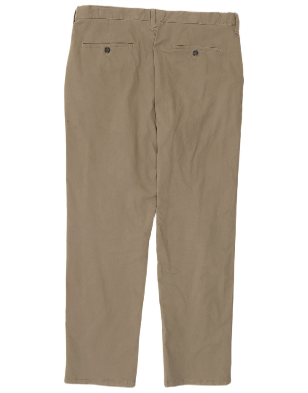Marks & Spencer Herre Regular Fit Chinobukser W36 L31 Beige Bomuld
