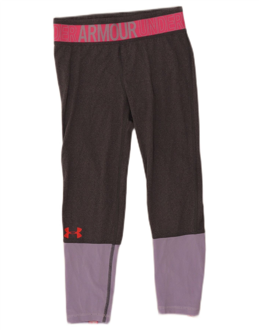 Under Armour piger grafiske leggings 9-10 år medium grå farveblok