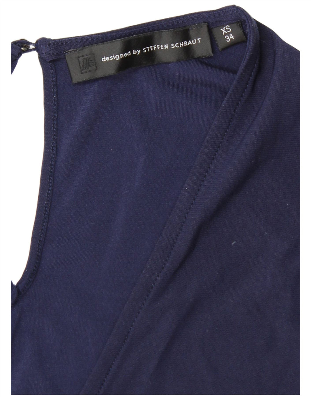 STEFFEN SCHRAUT Womens Jumpsuit UK 6 XS  Navy Blue Polyester