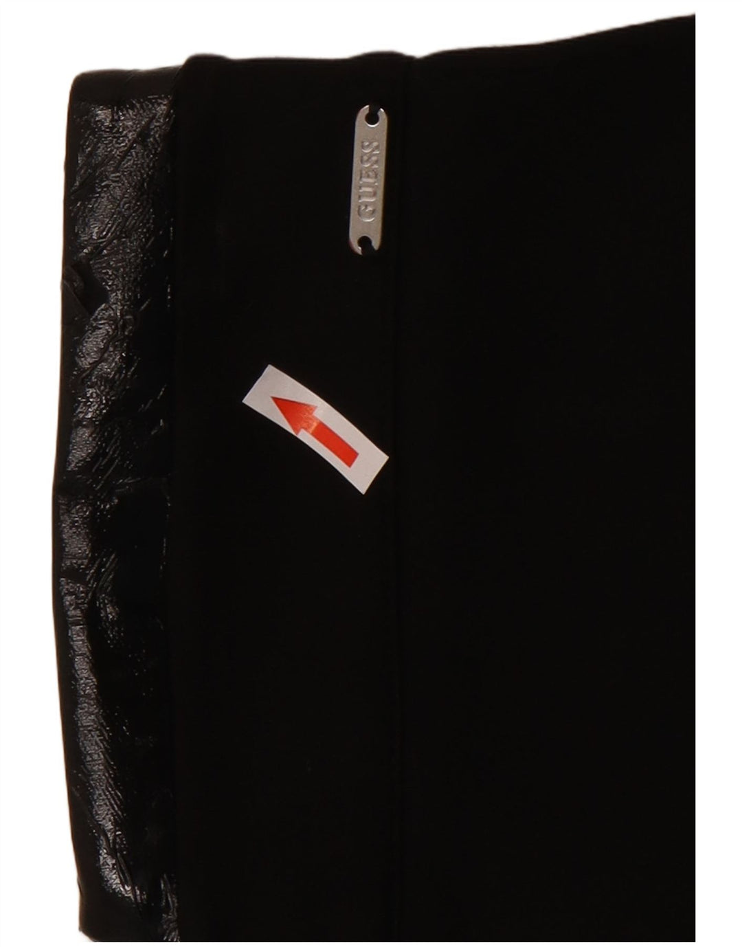 Guess lige nederdel til kvinder Medium W28 Sort viskose