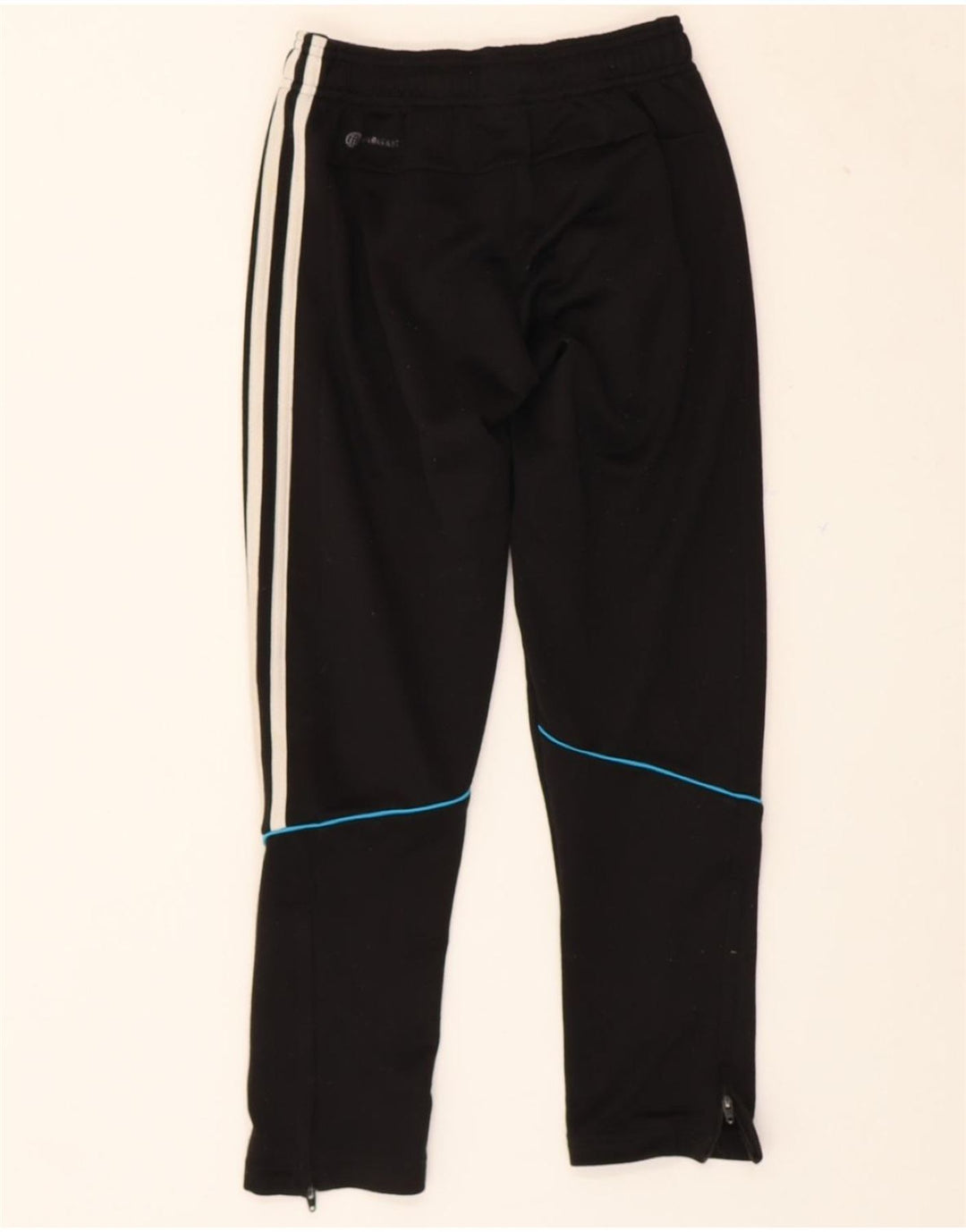ADIDAS Boys Aeroready Tracksuit Trousers 9-10 Years  Black Vintage Adidas and Second-Hand Adidas from Messina Hembry 