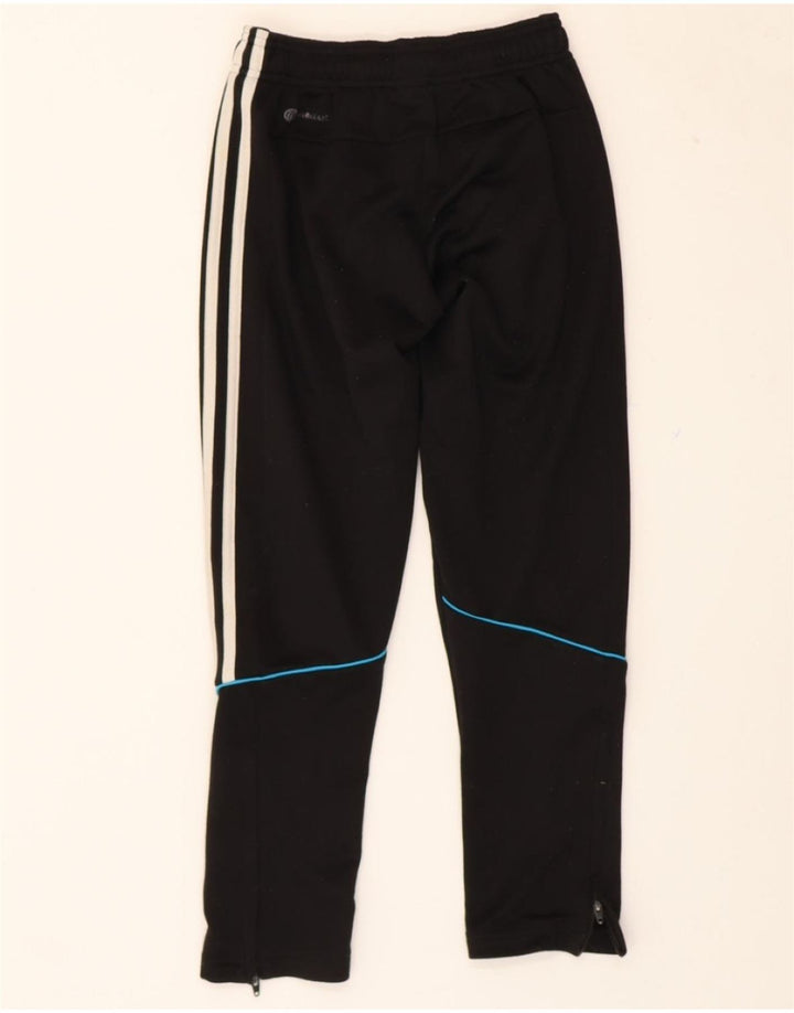 ADIDAS Boys Aeroready Tracksuit Trousers 9-10 Years  Black Vintage Adidas and Second-Hand Adidas from Messina Hembry 