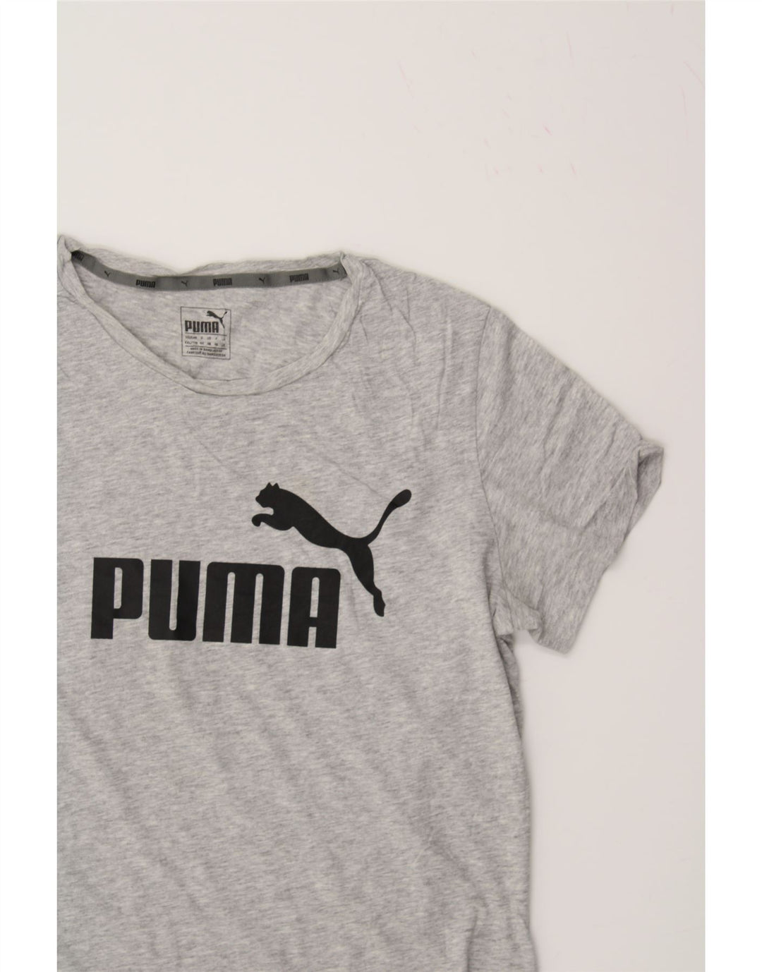 PUMA Womens Graphic T-Shirt Top UK 18 XL Grey Vintage Puma and Second-Hand Puma from Messina Hembry 