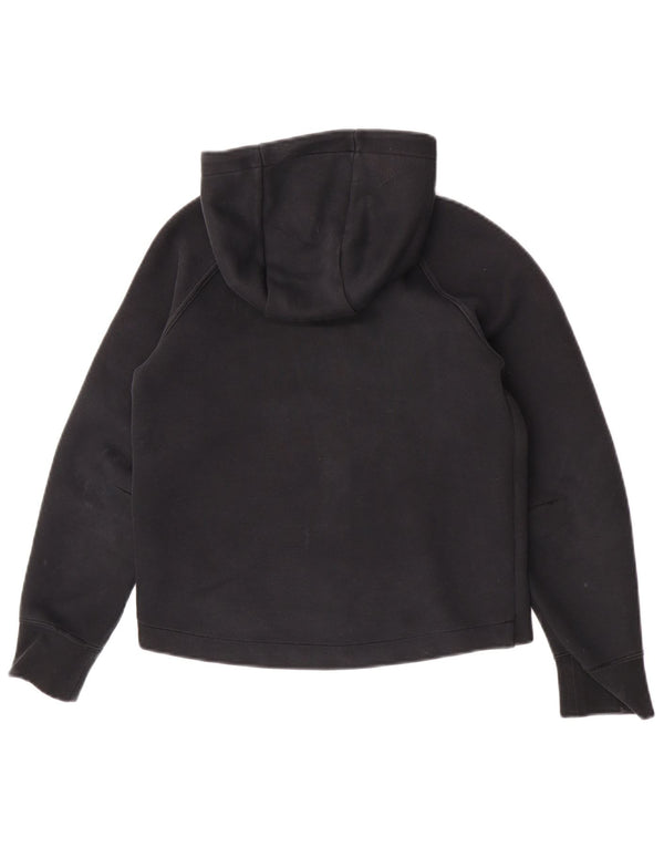 Nike hættetrøje med lynlås til piger 10-11 år Medium Sort bomuld