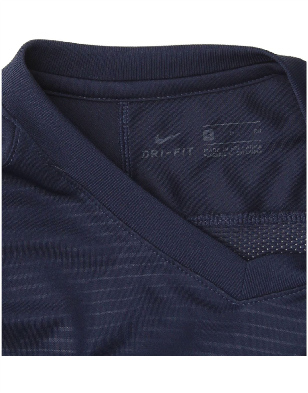 Nike Herre Dri Fit Top Langærmet Lille Marineblå Colourblock Polyester