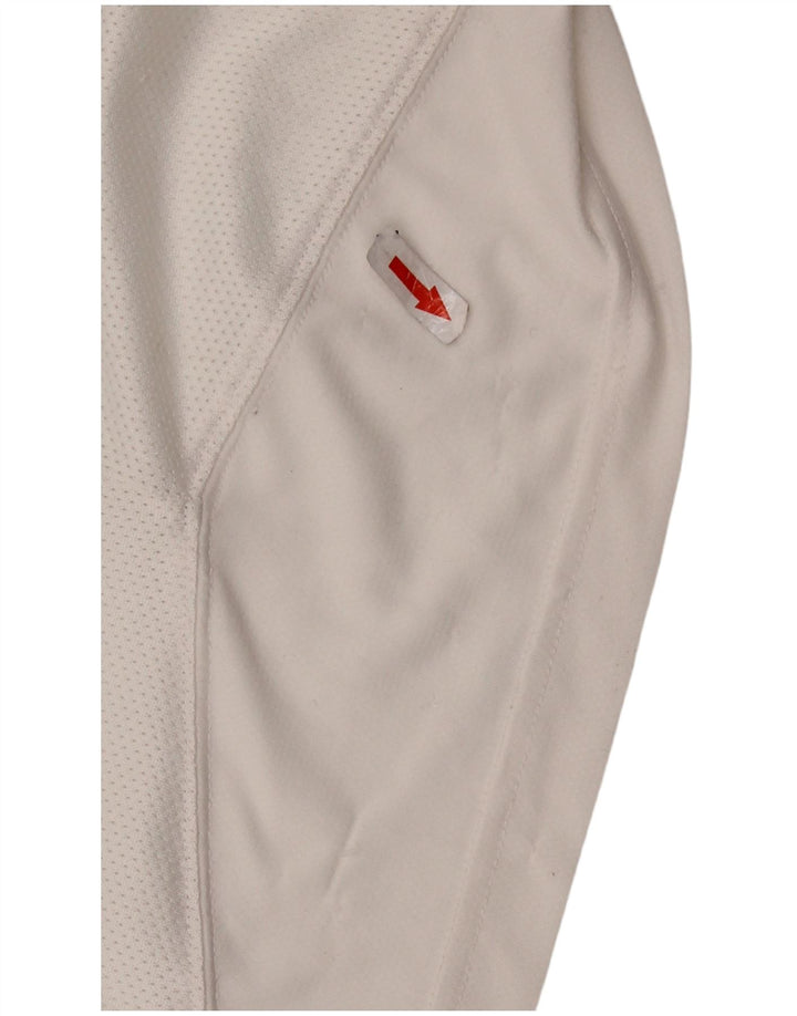 ADIDAS Herre Climalite Grafisk Vest Top XL Hvid Colourblock Polyester