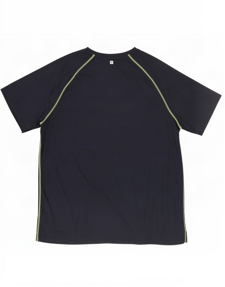 Mountain Warehouse Herre T-Shirt Top XL Navy Blue Polyester