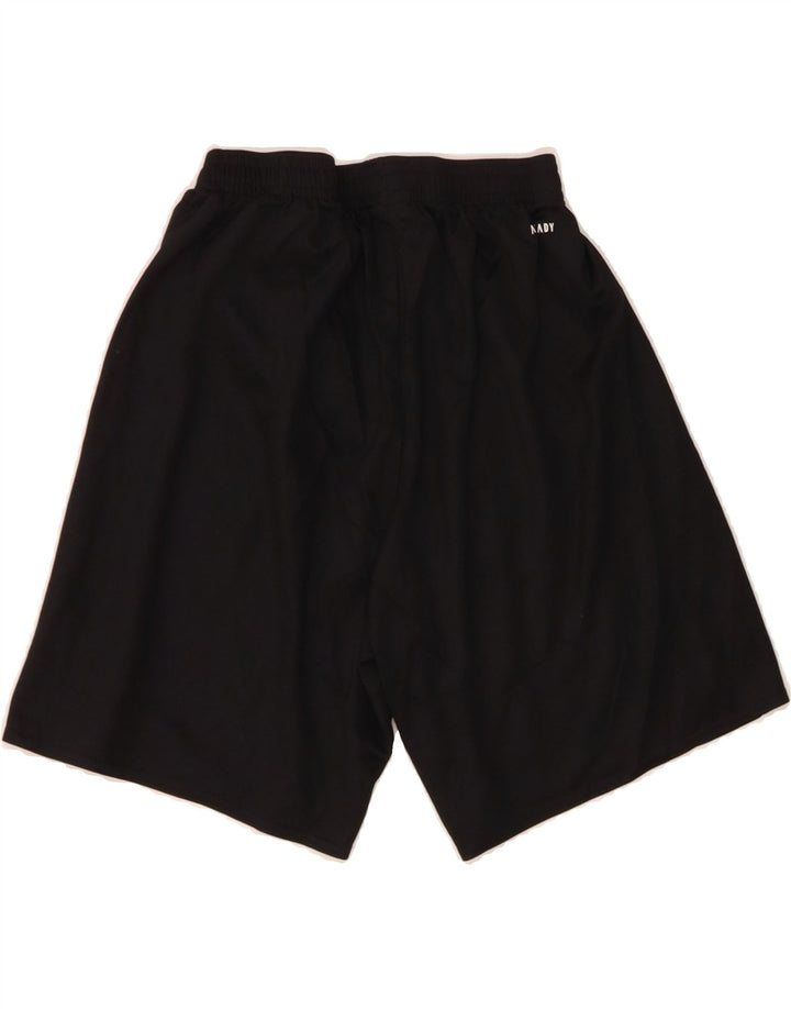 ADIDAS Boys Sport Shorts 10-11 Years Small  Black Polyester Vintage Adidas and Second-Hand Adidas from Messina Hembry 