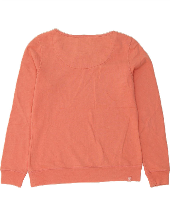 FAT FACE Womens Sweatshirt Jumper UK 12 Medium Pink Cotton Vintage Fat Face and Second-Hand Fat Face from Messina Hembry 