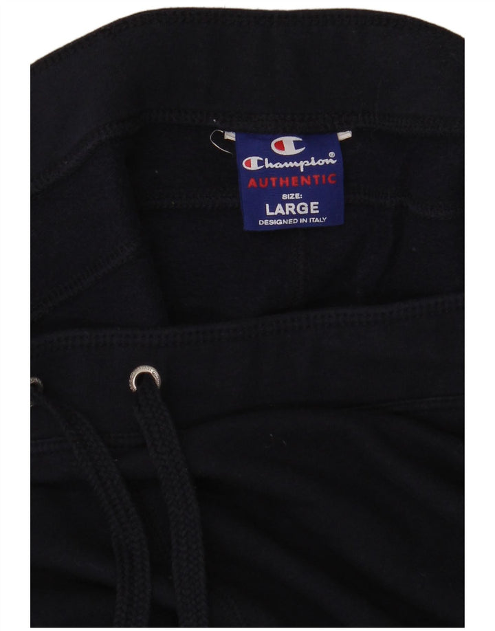 Champion Womens træningsdragt Bukser UK 14 Large Navy Blue