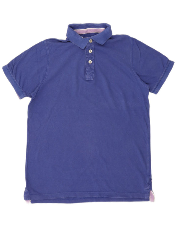 Boden Herre Polo Shirt Medium Blå Bomuld