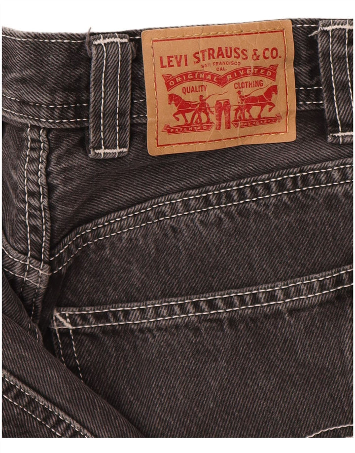 Levi's Dame Cargo Tapered Jeans W25 L26 Grå Bomuld