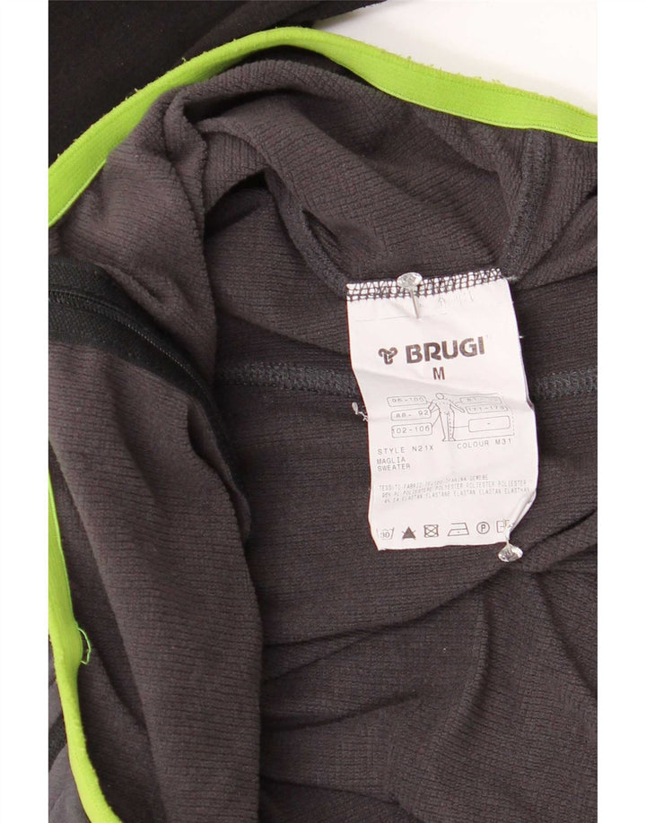 Brugi Træningsdragt til mænd Top jakke Medium Grå Colourblock Polyester