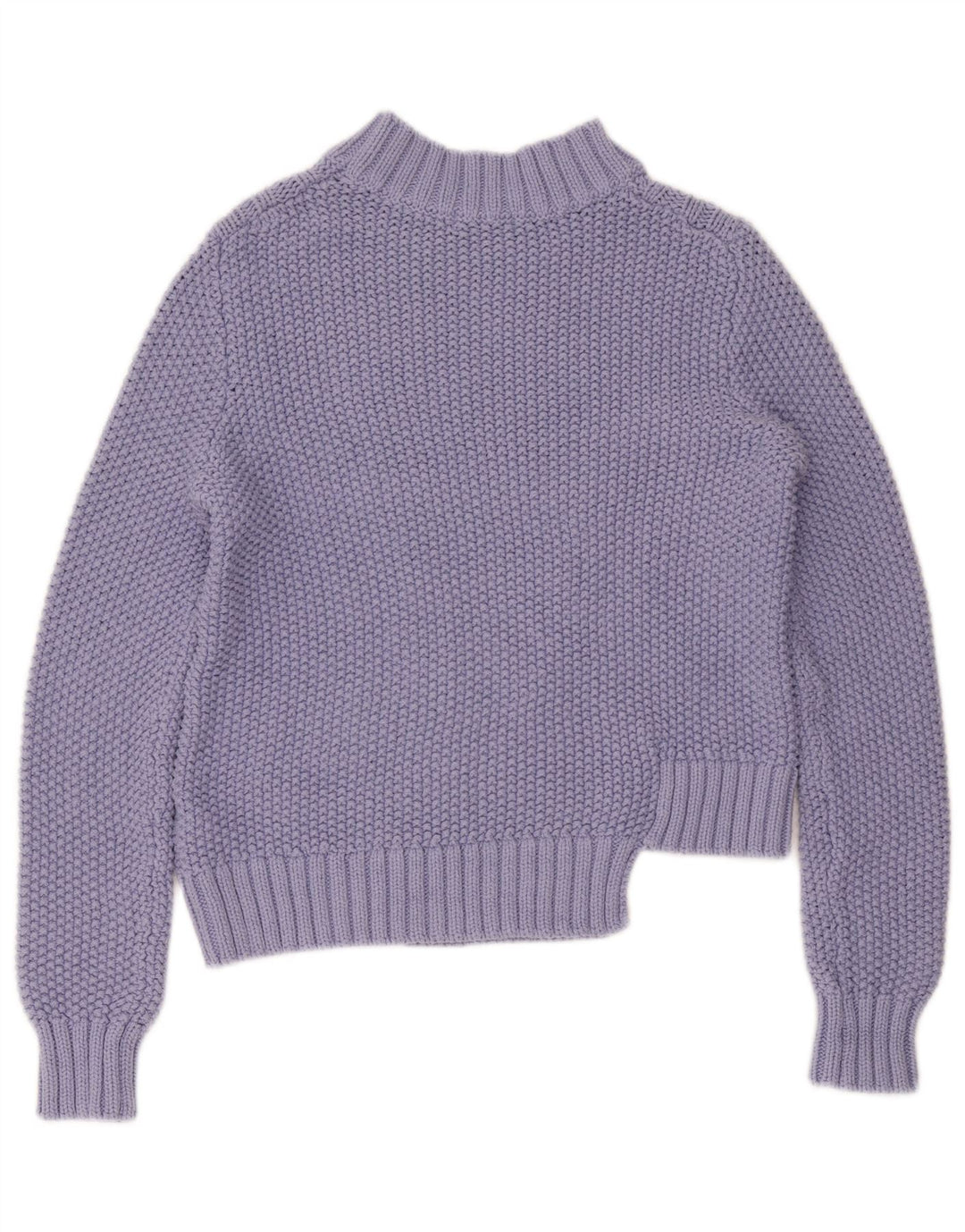 Marks & Spencer Dame Turtle Neck Jumper Sweater UK 10 Small Purple