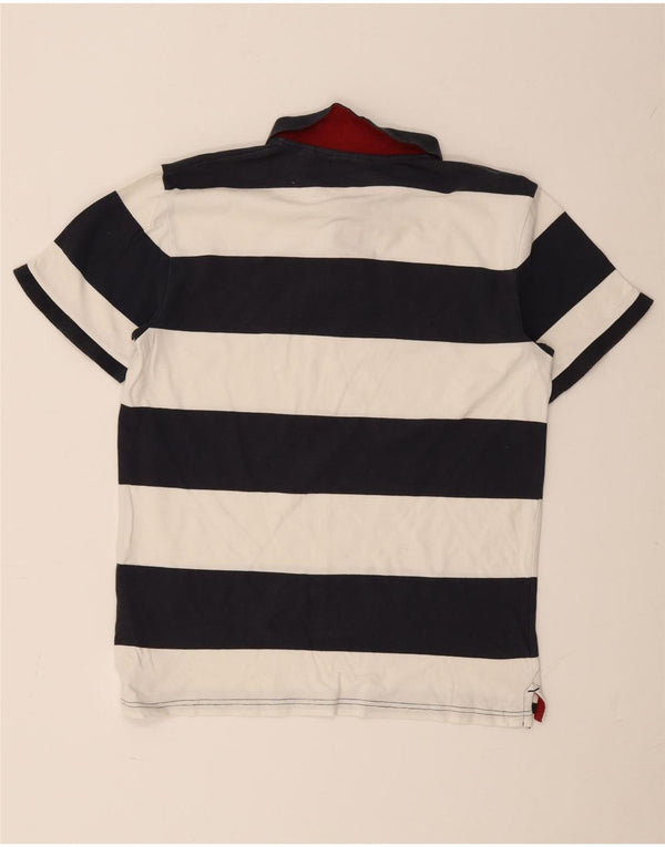Gant Rugby poloshirt til mænd Medium marineblå stribet bomuld