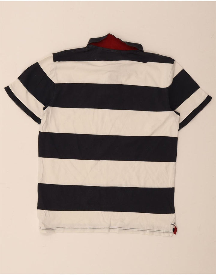 Gant Rugby poloshirt til mænd Medium marineblå stribet bomuld