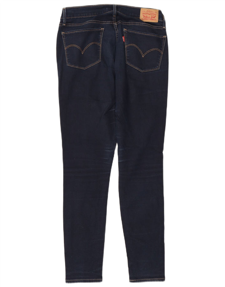 LEVI'S Dame 710 Super Skinny Jeans W30 L28 Marineblå