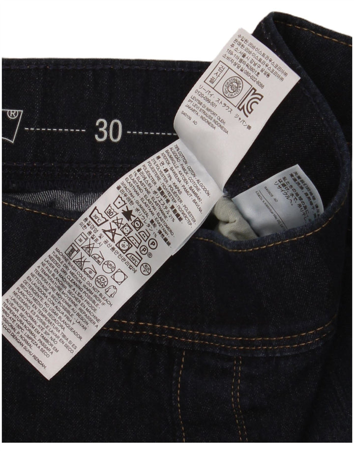 Levi's Dame Jegging Jeans W30 L30 Marineblå Bomuld