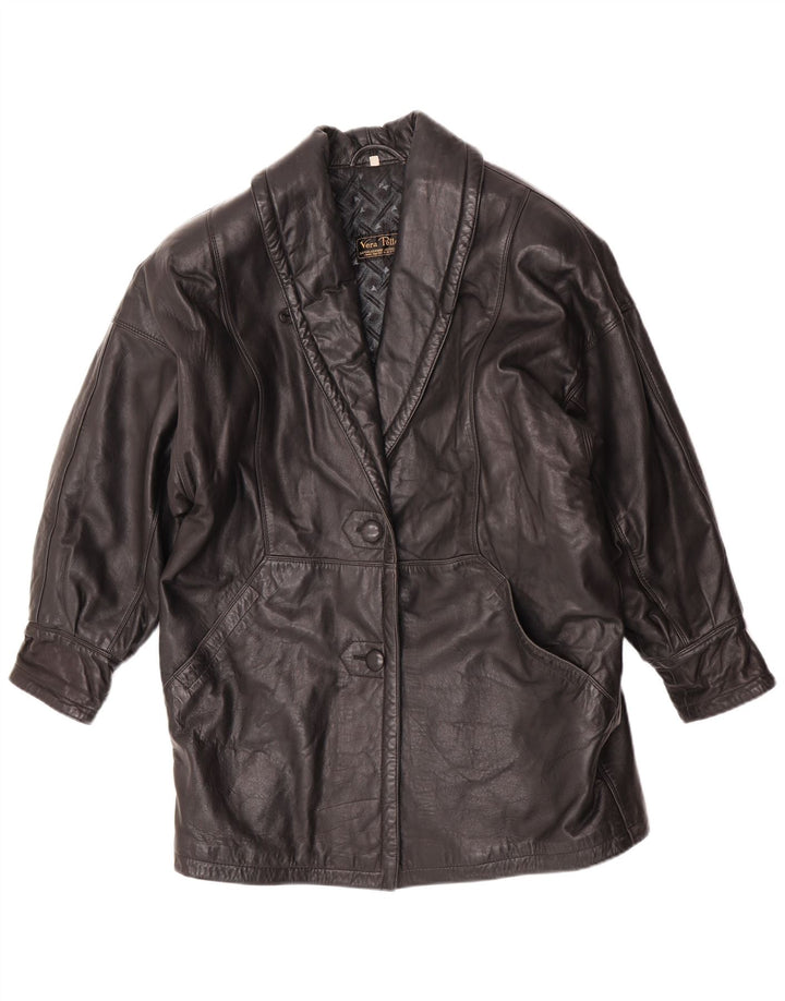 Lavorazione Artigiana Oversized jakke til kvinder IT 44 Medium Sort
