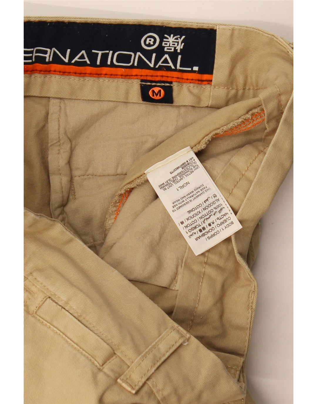 Superdry Chino Shorts til mænd Medium W32 Beige Bomuld