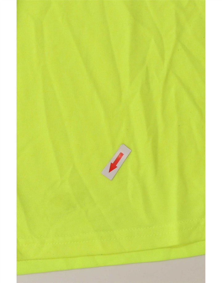 Nike Dame Dri Fit Regular T-Shirt Top UK 12 Medium Green