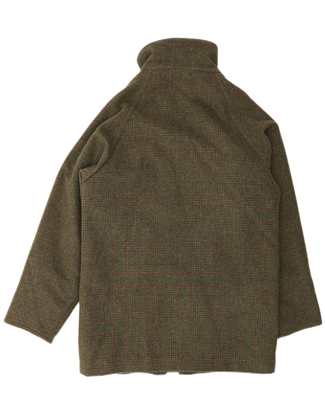 Barbour Herre Utility Jacket UK 38 Medium Khaki Plaid Uld