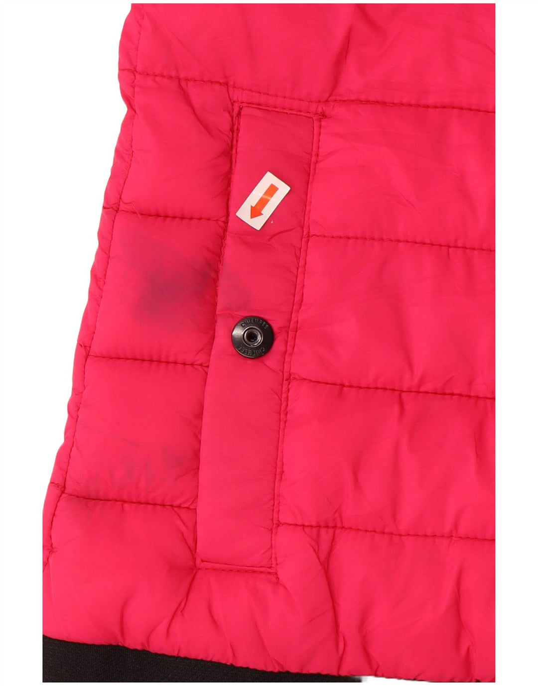 Chiemsee polstret jakke til kvinder UK 16 Large Pink Nylon