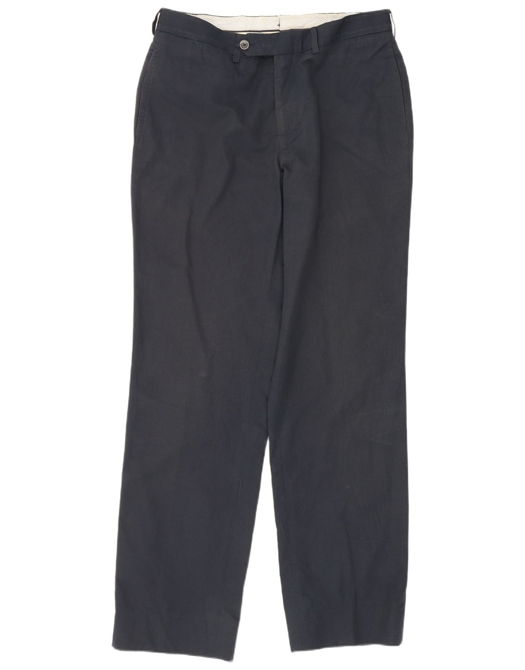 Massimo Dutti Herre Regular Chino Bukser Medium W31 L29 Marineblå Bomuld