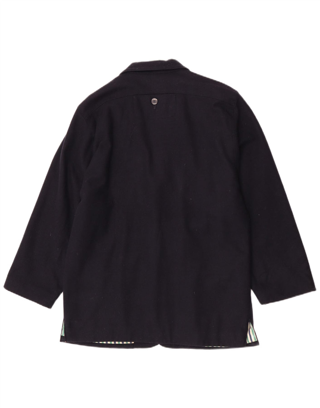 Vintage dame 3-knaps blazerjakke UK 16 Large Navy Blue