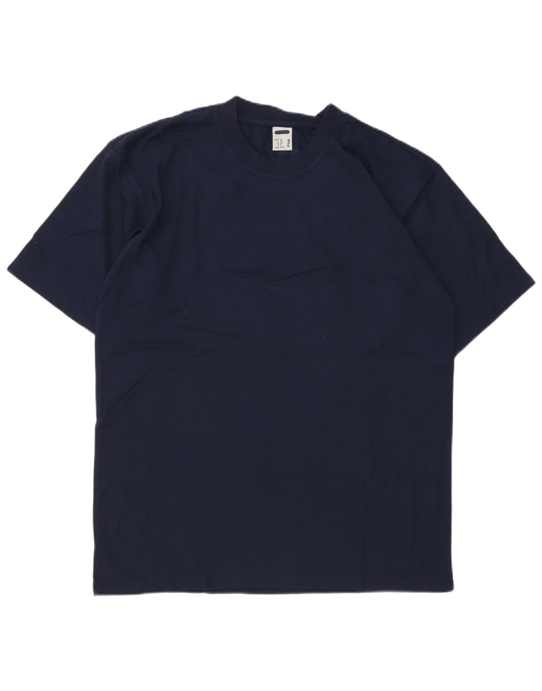 Fila Herre grafisk T-shirt Top Medium Marineblå Bomuld