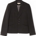Marks & Spencer Dame Petite 3-knaps blazerjakke UK 8 Small Grå