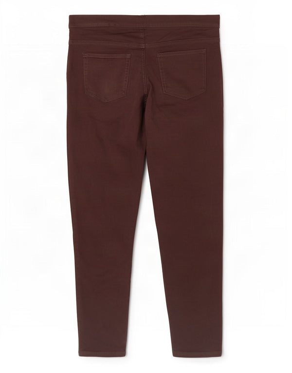 Marks & Spencer Dame Jegging Jeans UK 18 XL W36 L27 Brun Bomuld