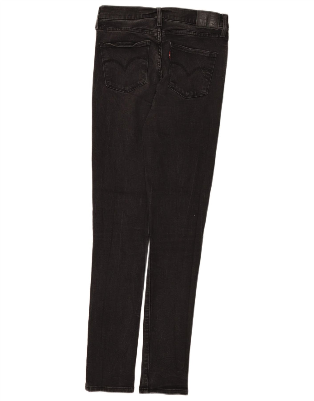 Levi's skinny jeans til kvinder W28 L32 sort bomuld