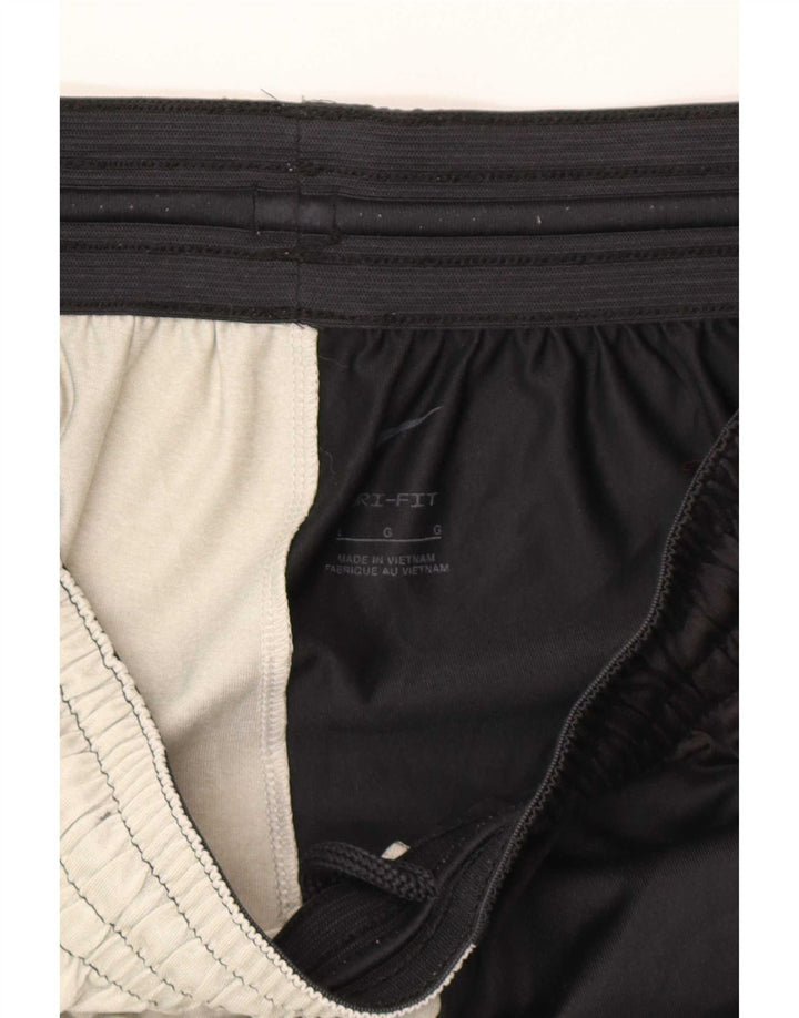 Nike Herre Dri Fit grafiske sportsshorts Store sorte Colourblock Polyester