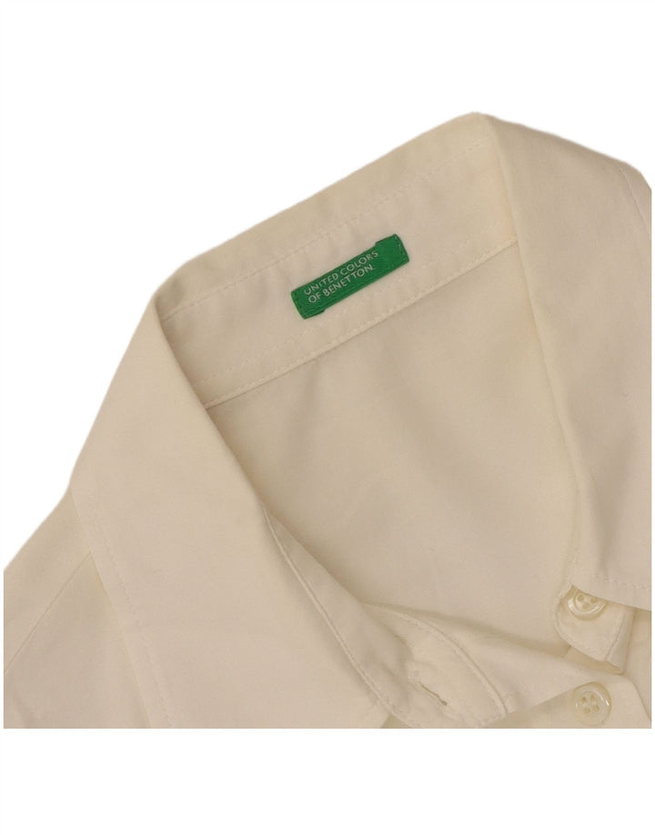 Benetton Dameskjorte UK 12 Medium White