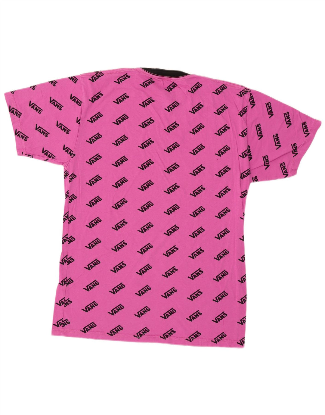 Vans Herre Premium grafisk T-shirt Top Medium Pink Bomuld
