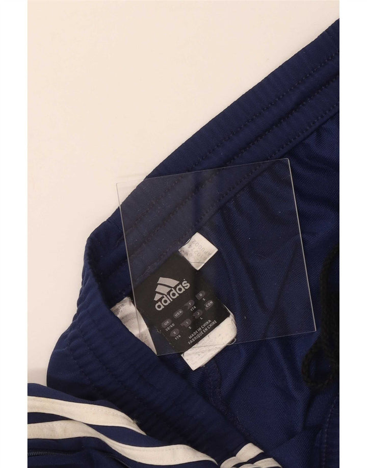 Adidas Træningsdragt til mænd Joggers UK 38/40 Medium Blue Polyester