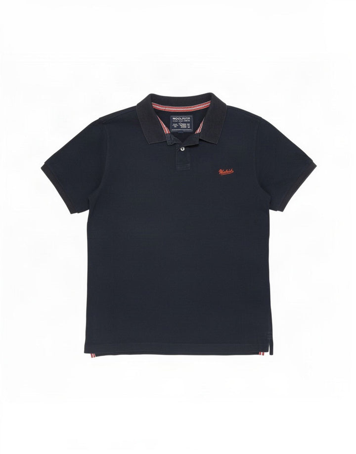 Woolrich herre poloshirt lille marineblå