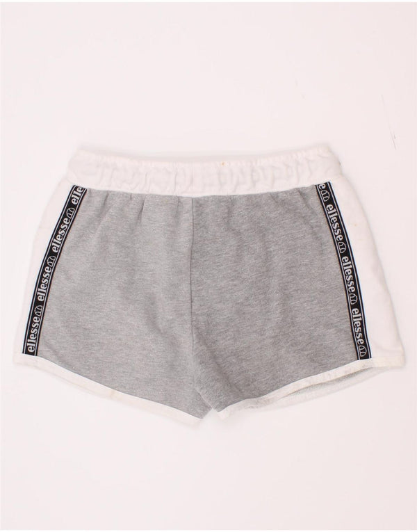 Ellesse piger grafiske sportsshorts 8-9 år Grå Colourblock Bomuld